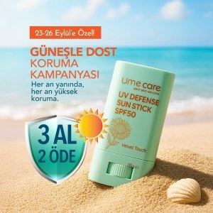 Umecare UV Defence Sun Stick Güneş Koruyucu 50 SPF 3 al  2 öde